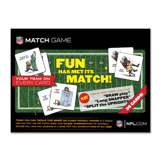 NFL Memory Match Game Memory & Matching Michaels